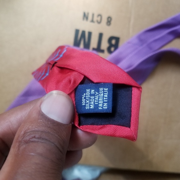 Vilebrequin Chevron and Seagull silk tie - Picture 3 of 3